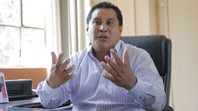Carlos Burgos negó haber causado accidente. (Luis Gonzales/TV Perú)