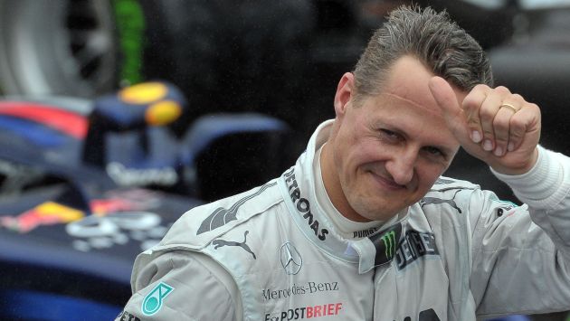 Michael Schumacher está levemente mejor después de segunda operación. (AFP)