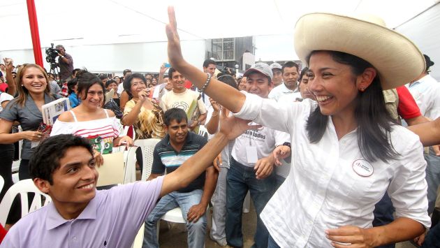 Nadine Heredia y su posible candidatura en el 2016 está de nuevo en el tapete. (Perú21)
