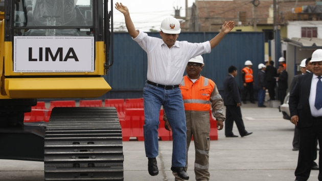 Popularidad de Humala tocó fondo. (Mario Zapata)
