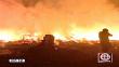 Incendio destruye depósito en Chosica