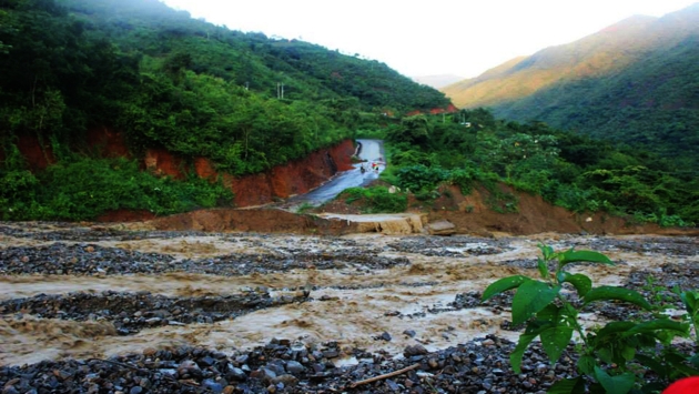 Zona de desastre. La Convención, en Cusco, es el sector más afectado por las precipitaciones. (Indeci)