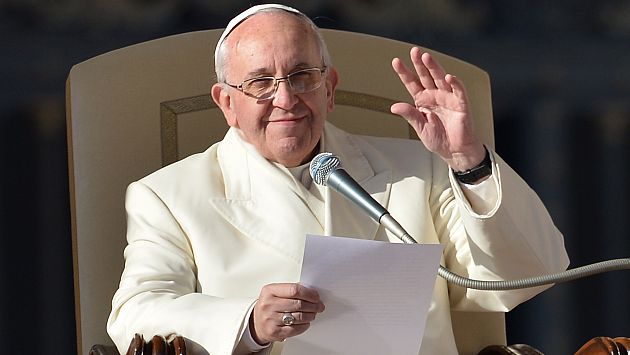 Papa Francisco tuvo que dejar mensaje en contestadora. (AFP)