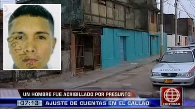 Sicarios asesinan a hombre en presunto ajuste de cuentas en el Callao. (Captura de TV)