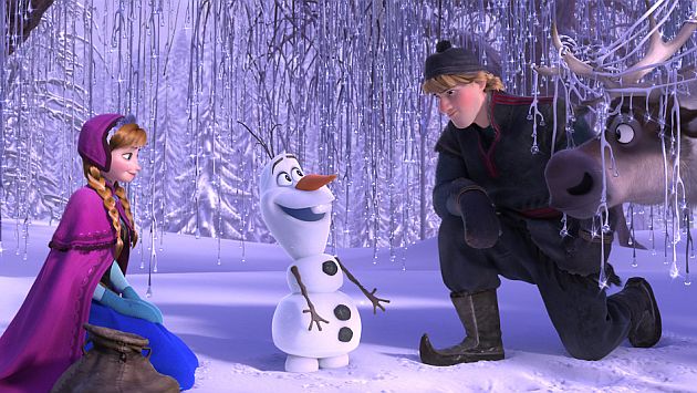 Frozen de Disney lideró la taquilla estadounidense. (Internet)