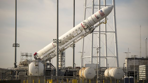 Cohete Antares llevará el satélite peruano al espacio. (AFP)