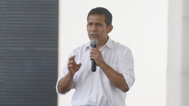 Ollanta Humala inauguró obras en la región San Martín. (Perú21)