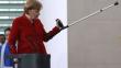 Angela Merkel sufre un accidente de esquí
