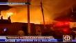Incendio deja 25 familias damnificadas en el Callao