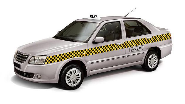 Así es la franja que deberán llevar los taxis en Lima. (MML)