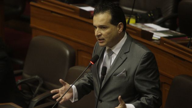 Omar Chehade descartó que Pedro Cateriano haya dialogado con Óscar López Meneses. (Perú21)