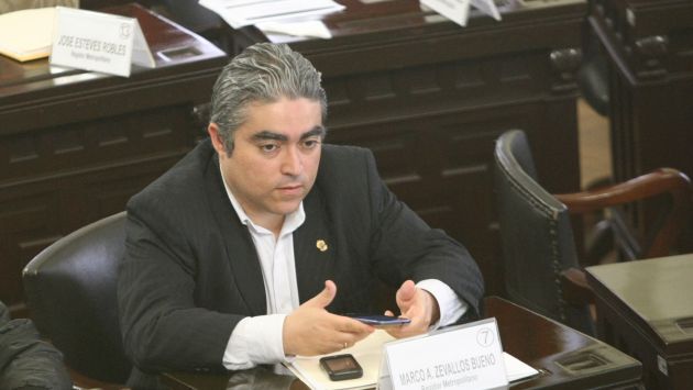 Marco Antonio Zevallos fue uno de los 22 regidores revocados en marzo del 2013. (Perú21)