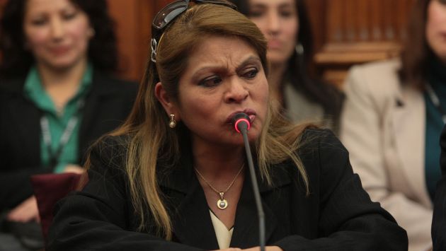 María Elena Medianero también había dicho que fue víctima de agresión por parte de Sasieta. (Perú21)