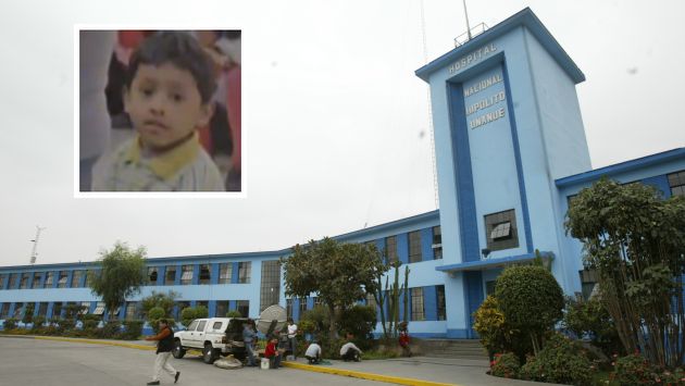 Niño de 4 años murió en el hospital Hipólito Unanue. (USI)