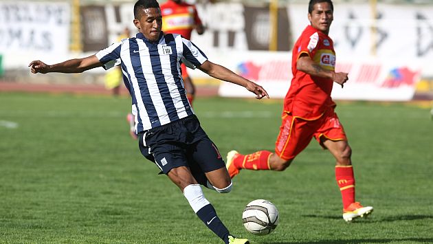 Jhonny Vidales marcó con la camiseta de Alianza Lima el año pasado. (Erick Nazario)