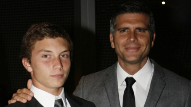 Christian Meier junto a su hijo Stefano Meier. (USI)