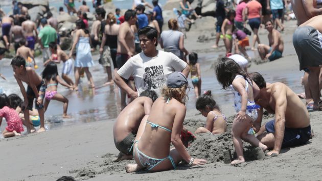 Radiación ultravioleta será muy alta hoy y mañana en playas de Lima. (USI)
