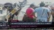 Huarmey: Un muerto por choque múltiple de camiones en Panamericana Norte