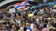 Tailandia: Tensión en Bangkok por una manifestación contra gobierno