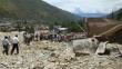 Cusco: Deslizamientos sepultan a cuatro personas en la provincia de Calca