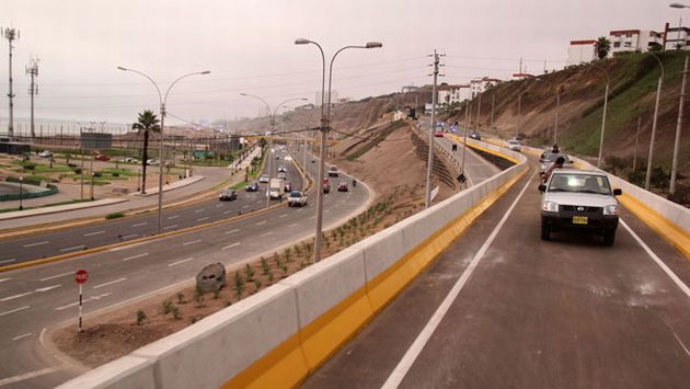 Ampliación y mejoramiento vial de la Costa Verde. (Municipalidad de Lima)