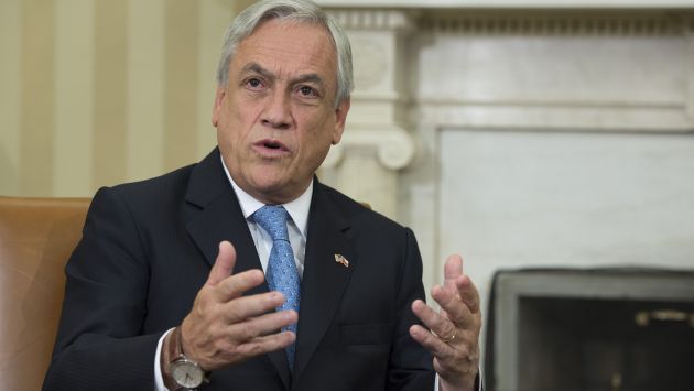Sebastián Piñera dijo que agenda de desarrollo de Chile y Perú se ve afectada. (AFP)