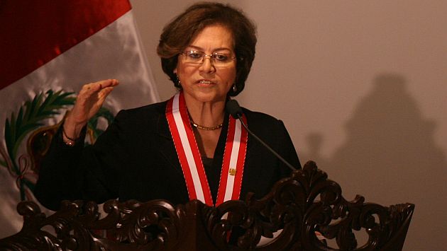 Gladys Echaíz renunciaría a Ministerio Público por designación al JNE. (Fidel Carrillo)