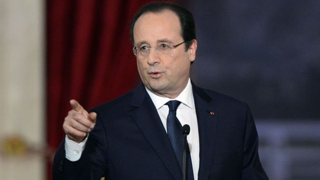François Hollande reconoce que vive momentos dolorosos en su situación de pareja. (AFP)