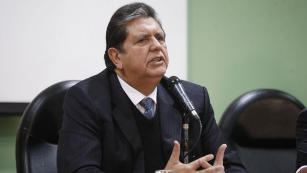 Alan García sigue defendiendo su polémica propuesta. (Perú21)