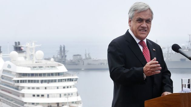 Sebastián Piñera convocó al Cosena para analizar fallo de La Haya.(EFE)