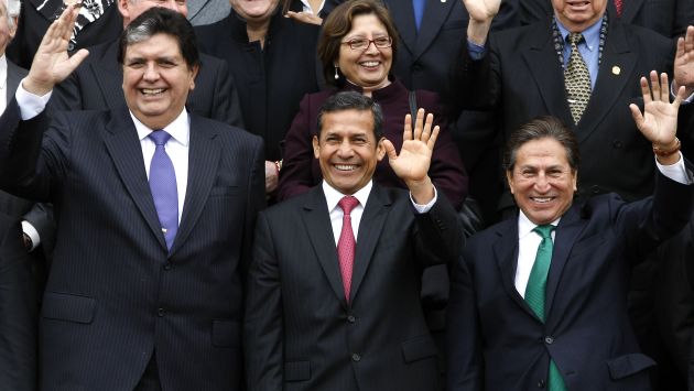 Alan García,Ollanta Humala y Alejandro Toledo analizarán el tema del fallo de La Haya. (Perú21)