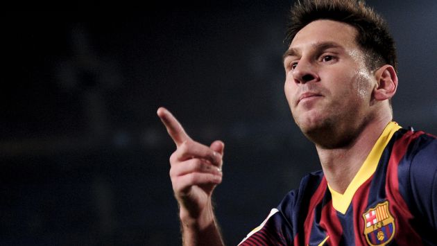 Lionel Messi es el máximo goleador de 2013. (AFP)