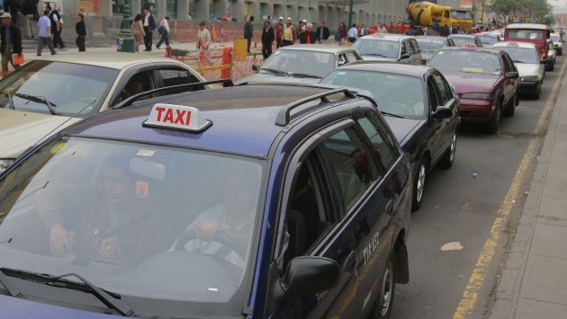 Taxis que no cambiaron de modalidad seguirán operando. (USI)