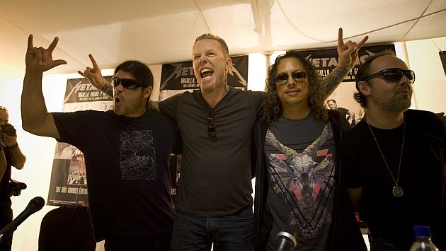 Metallica regresará a Lima después de más de cuatro años de su único concierto en Perú. (Martín Herrera)