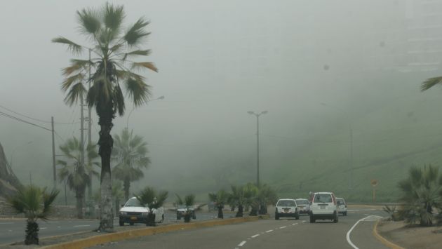 Neblina y sensación de frío continuarán en Lima. (USI)