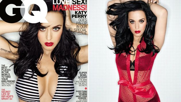 Katy Perry es portada de la edición de febrero de la popular revista. (GQ)