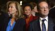 Francia: François Hollande indica que Valerie Trierweiler está "mejor"