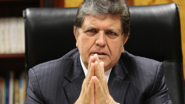 Caso ‘narcoindultos’ podría terminar bloqueando las pretensiones electorales del líder aprista Alan García. (D. Vexelman)
