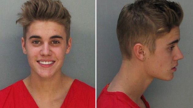 Justin Bieber fue detenido por conducir bajo efectos de sustancias tóxicas. (AP/EFE))