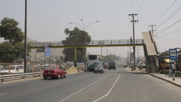 Puente Piedra se beneficiará con las obras en la Panamericana Norte. (Perú21)