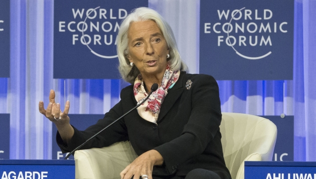 Christine Lagarde, alertó que la inflación en la zona euro “está por debajo del objetivo”. (AP)