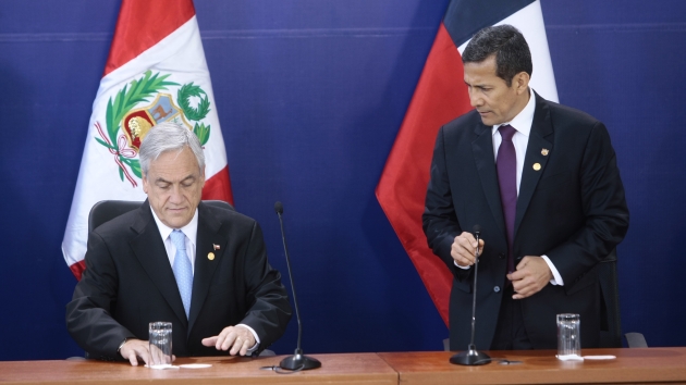 Los mandatarios de Perú y Chile están comprometidos en fortalecer la paz en la etapa posterior al fallo de La Haya. (David Vexelman)