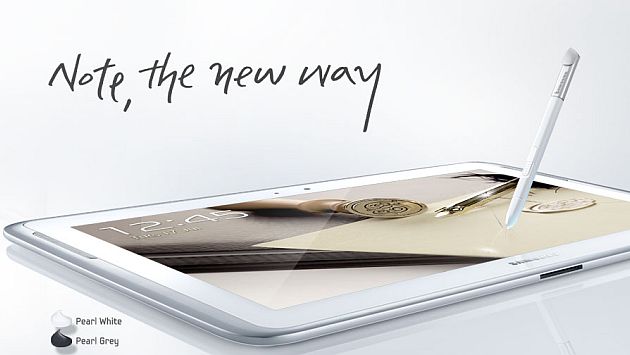 la Galaxy Note 10.1 de Samsung. (Difusión)