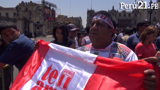 Compatriotas mostraron su conformidad con el fallo de La Haya. (Perú 21)
