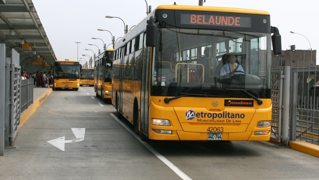 Lima Bus Internacional, empresa concesionaria del Metropolitano, está en la mira. (Mario Zapata/Perú21)