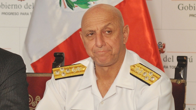 Caso López Meneses: Almirante José Cueto irá al Congreso en febrero. (Difusión)