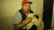 San Luis: Serenazgo rescata a una bebé abandonada en basural