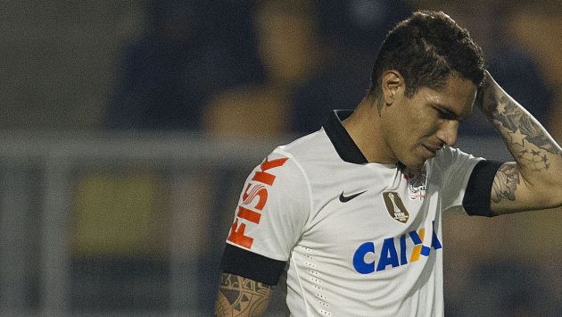 Paolo Guerrero fue agredido por hinchas del Corinthians. (Agencia Corinthians)