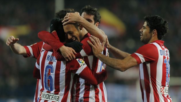 Atlético de Madrid goleó 4-0 a la Real Sociedad. (AP)