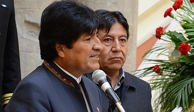Evo Morales declaró tras la reunión en la que analizó el fallo de La Haya a favor de Perú. (EFE)